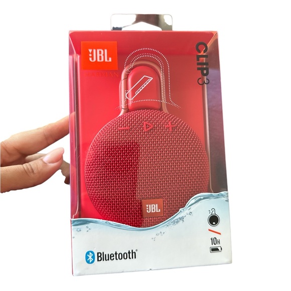 JBL clip 3 red speaker - Picture 1 of 3